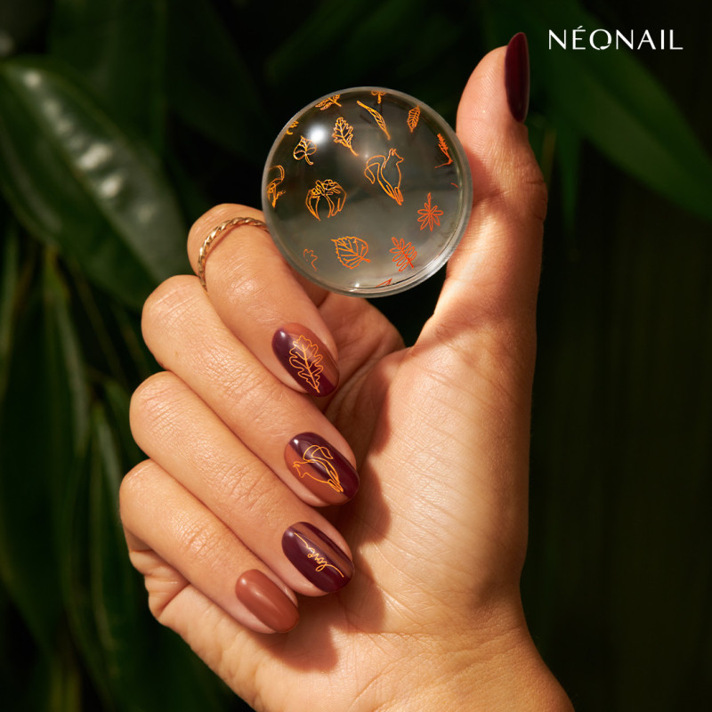 STAMPING - Stencil per nail art 24